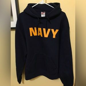 Soffe United States Navy Hoodie Mens Navy Blue Pullover XL Navy Blue Pullover